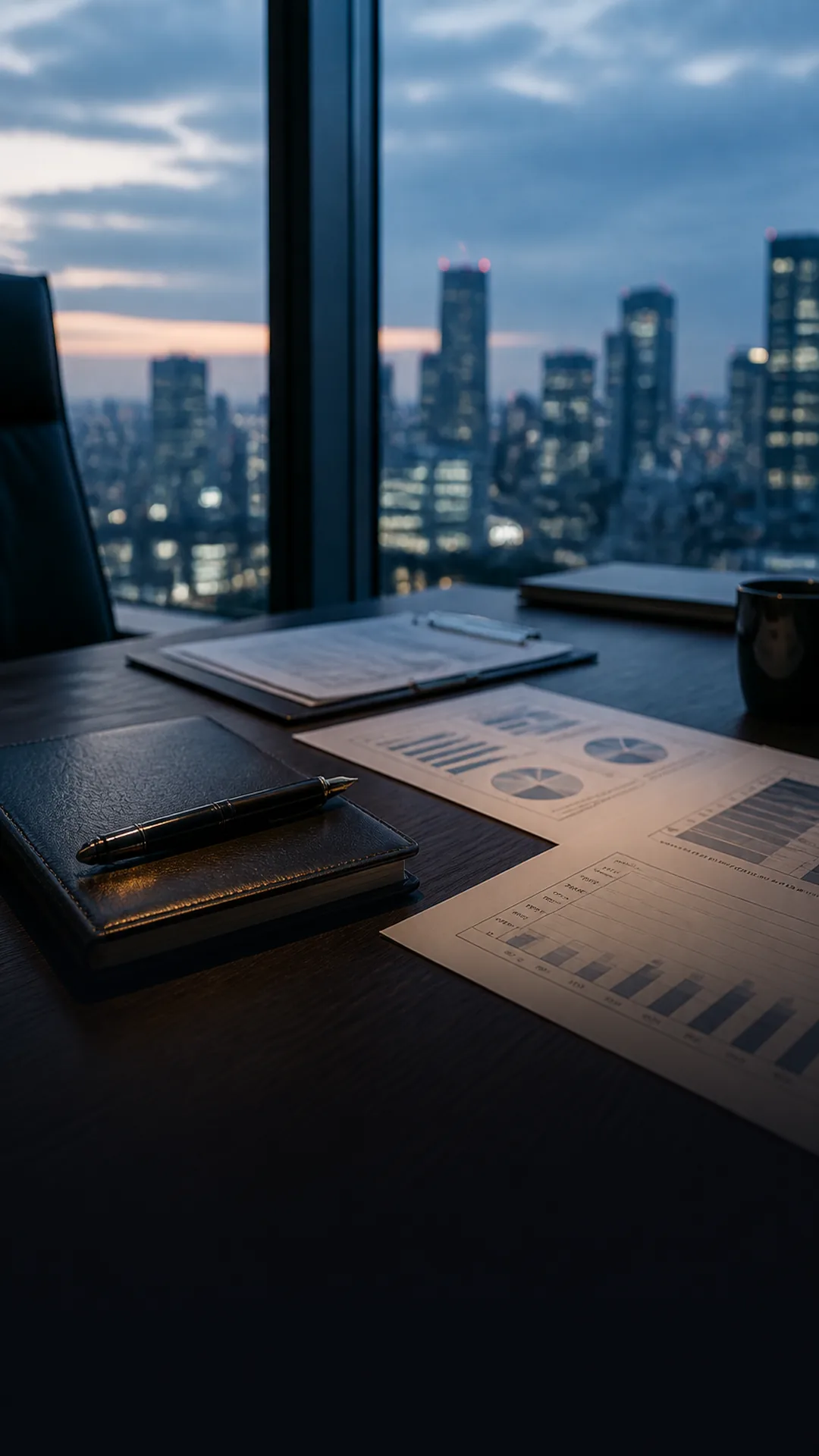 財務・資産コンサルティングのオフィス風景